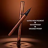 Підводка для очей Too Faced Better Than Sex Easy Glide Waterproof Liquid Eyeliner Chocolate 6 ml, фото 4