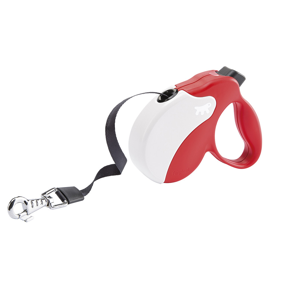 Поводок-рулетка для собак вагою до 12 кг зі шнуром 3 метри Ferplast AMIGO TAPE MINI