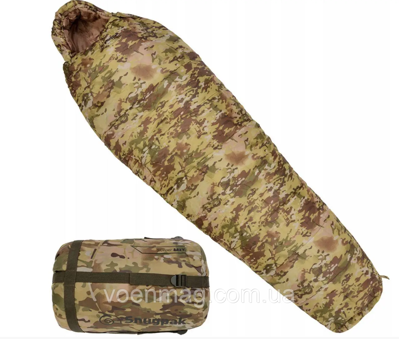 Спальний мішок Snugpak Sleeper Lite Basecamp Terrain Pattern
