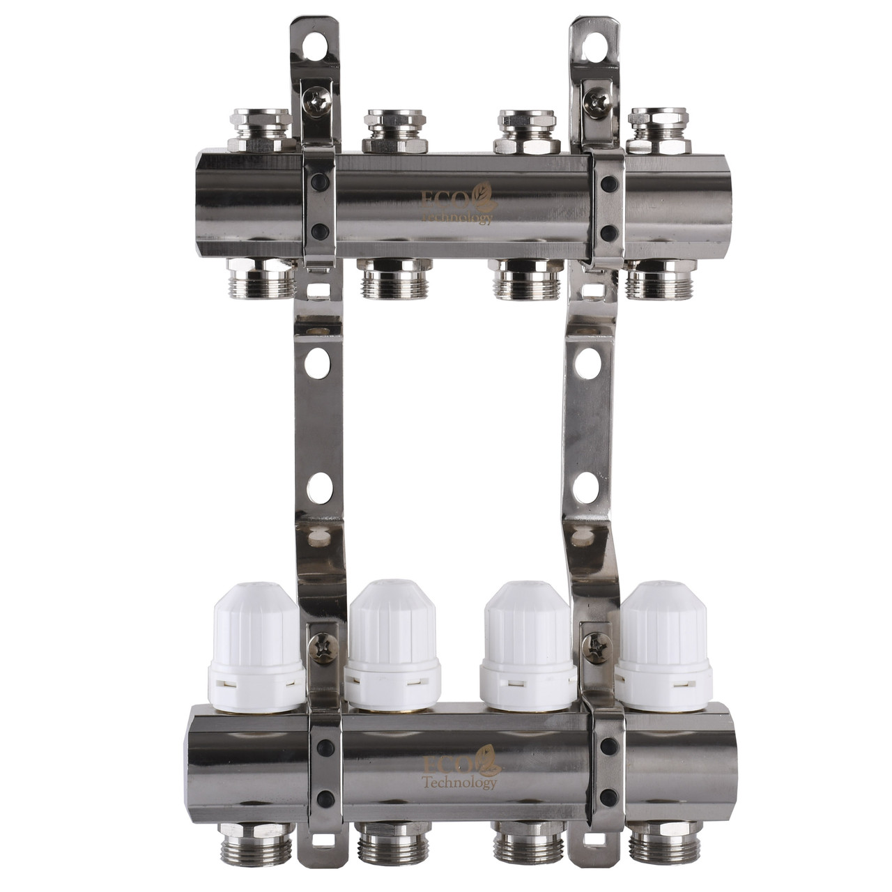 Колектор з регуляторами та кріпленням ECO 001С 1"x4 Зроби це - Vdalo