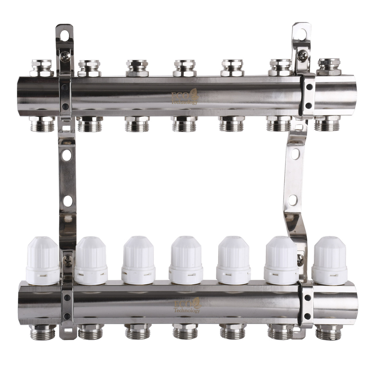 Колектор з регуляторами та кріпленням ECO 001С 1"x7 Зроби це - Vdalo