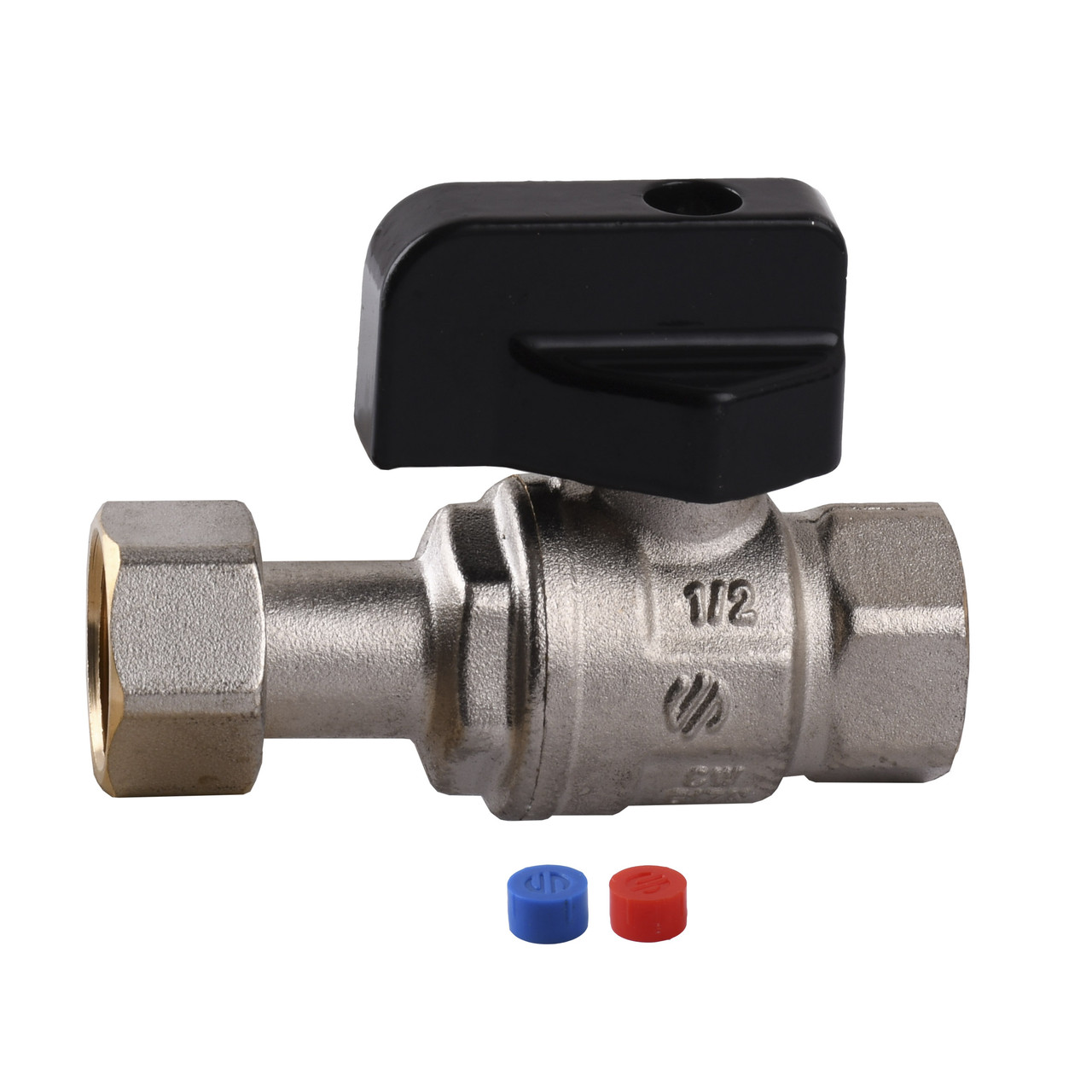 Кран шаровый для котла 1/2" ARCO 150853 прямой с накидной гайкой ...