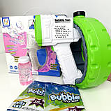 Пістолет з мильними бульбашками (генератор мильних бульбашок) ЗЕЛЕНИЙ арт. 777-30 A, фото 2