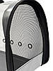 Сумка для перенесення котів та собак 50x25x27 см CosmoPet CP-10L Grey, фото 10