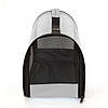 Сумка для перенесення котів та собак 50x25x27 см CosmoPet CP-10L Grey, фото 3
