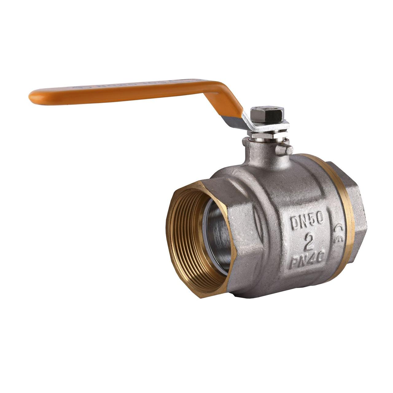 Кран кульовий прямий SOLOMON 2" ВВ ЖР PN40 В1001 Зроби це - Vdalo