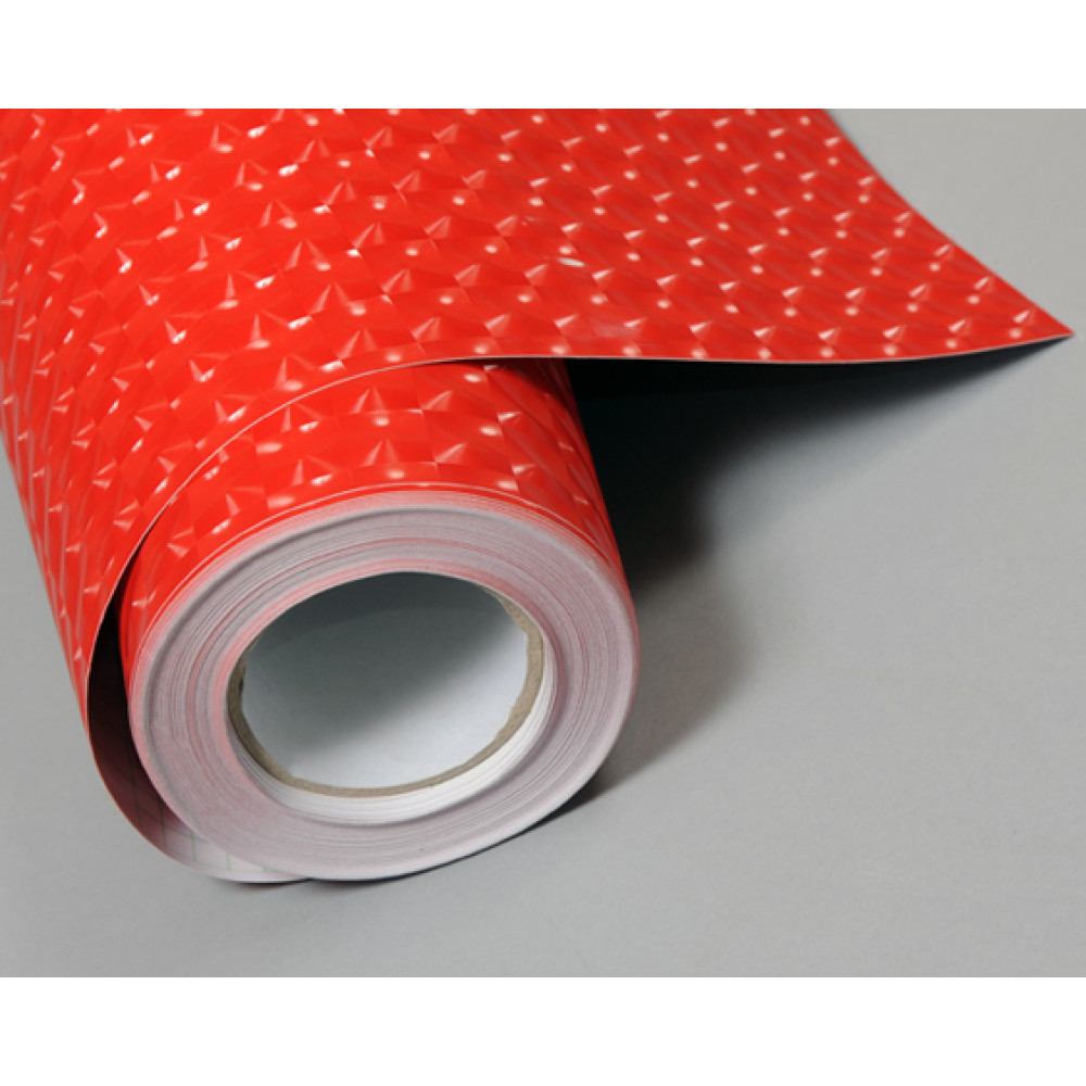 Плівка 4d Cat Eyes червоного кольору #4006, фото 1