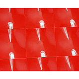 Плівка 4d Cat Eyes червоного кольору #4006, фото 2