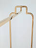 Одинарна стійка для одягу золота, фото 6