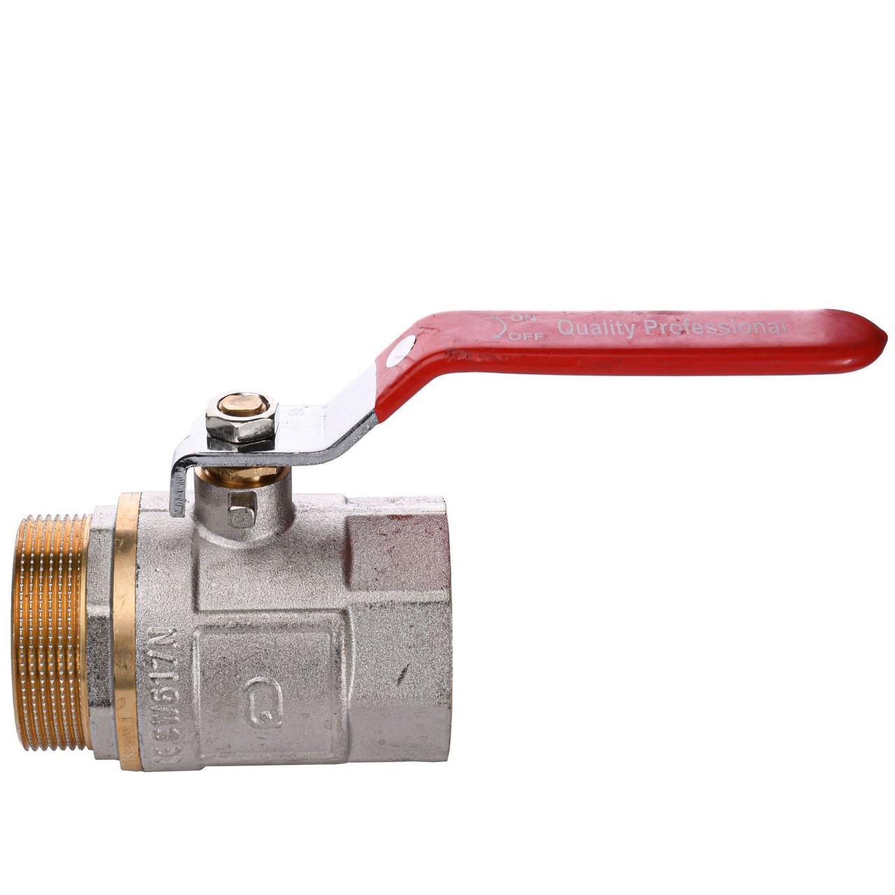 Кран кульовий прямий Q PROFESSIONAL 2" ЗВ КР PN40 QP152 Зроби це - Vdalo