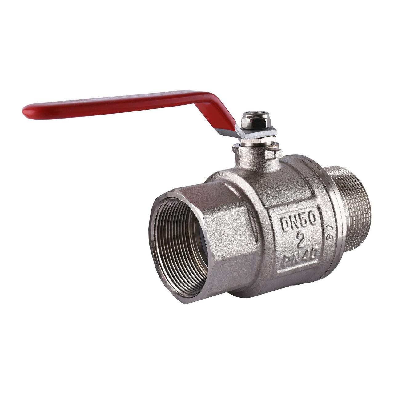 Кран кульовий прямий SELBA 2" ЗВ КР SL1505 Зроби це - Vdalo