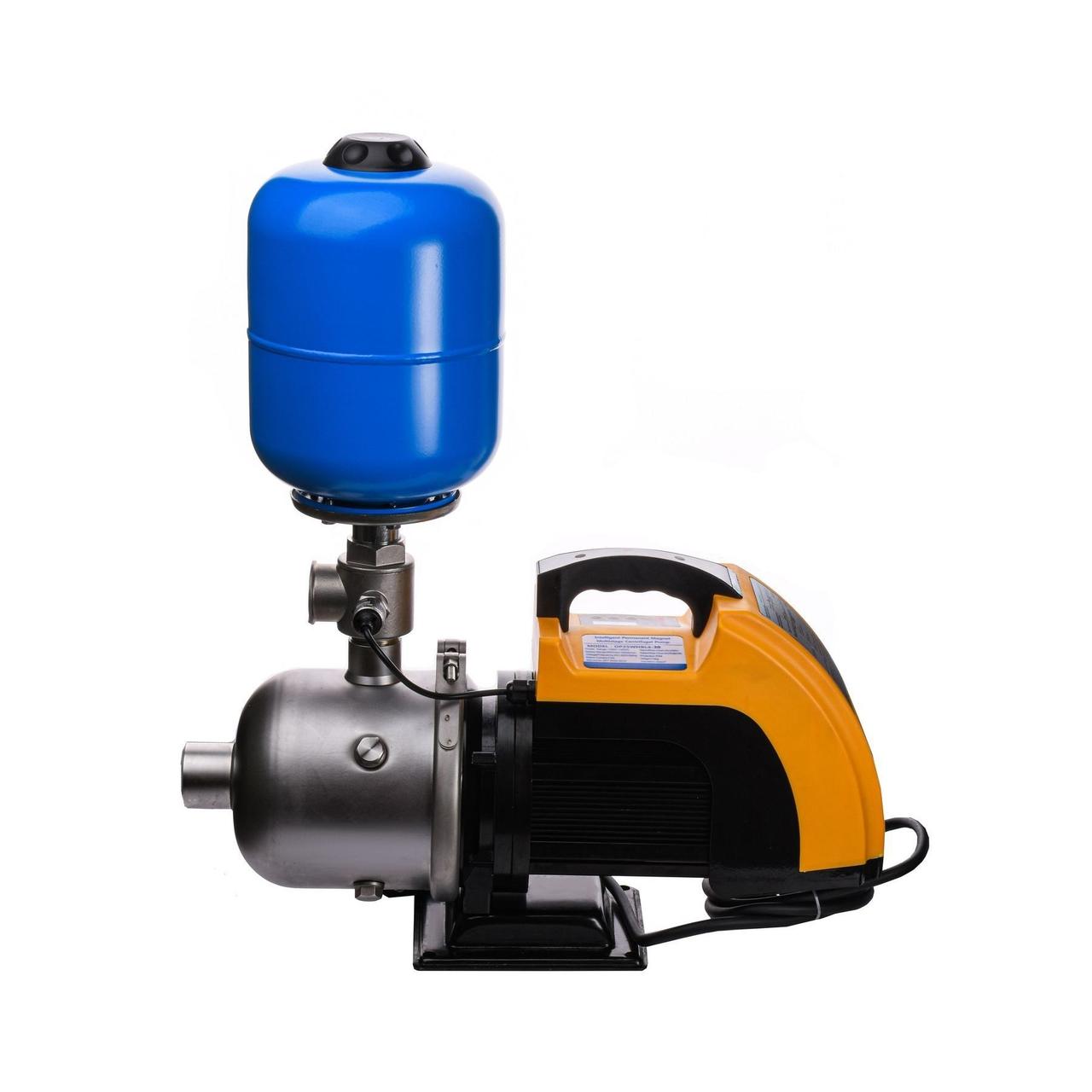 Насосна станція Optima PRIME OP25WHBL4-30 з інтел. част.перетв, на базі багатост. насоса + бак 5л Зроби це - Vdalo