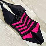 Суцільний (цільний, закритий, злитий) жіночий купальник р.L (44-46), 81220, фото 2