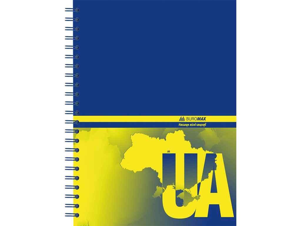Зошит для нотаток на пруж. А5 96 арк. арт.BM.2412 ТМ BUROMAX FG