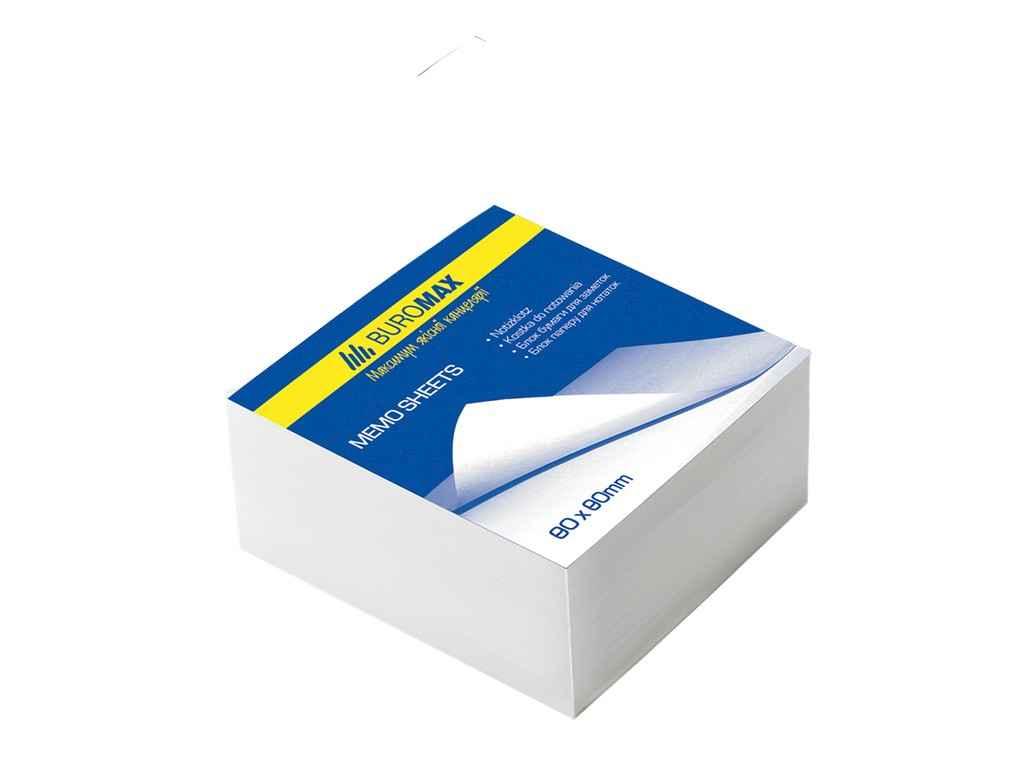 Блок білого паперу для нотаток 80х80х50мм, не скл. BM.2205 ТМ BRILLIANT BP