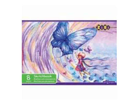 Альбом для малювання дитячий А5, 8 арк,100 гм2, KIDS Line ZB.1418 ТМ BUROMAX FG, фото 1