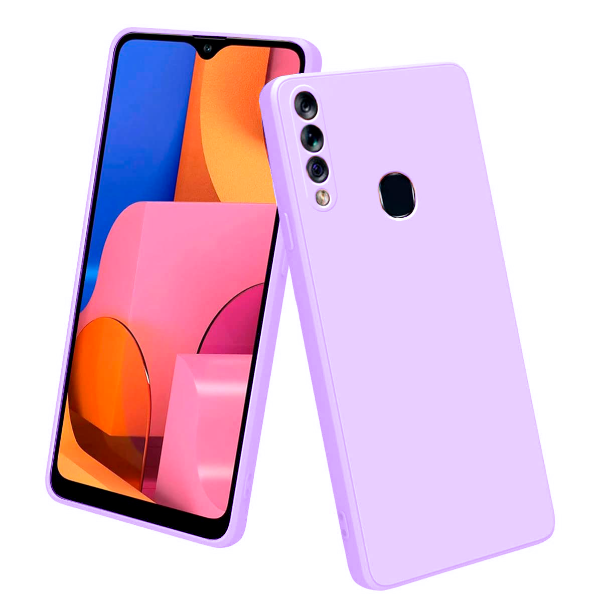 Чохол силіконовий SLIM для Samsung A20S Purple