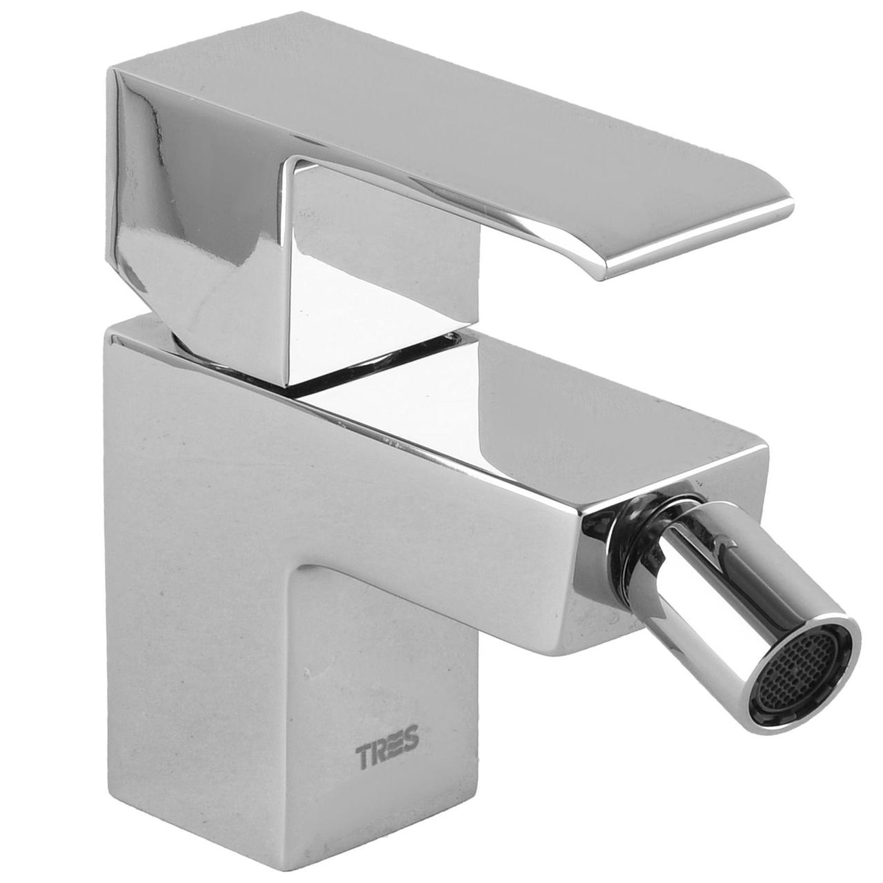 Змішувач для біде TRES CUADRO-TRES 106120 зі шлангами Зроби це - Vdalo