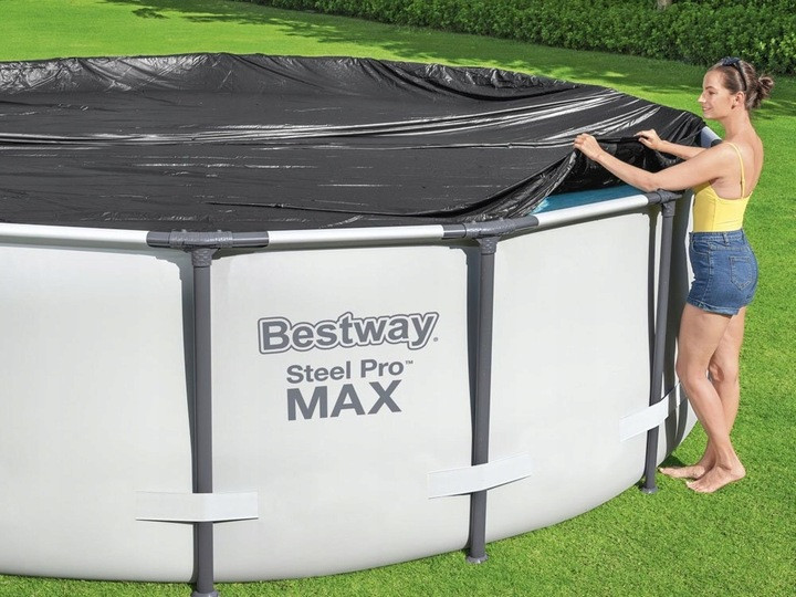 Накриття для басейну 305 см каркасне BestWay 58036, фото 1