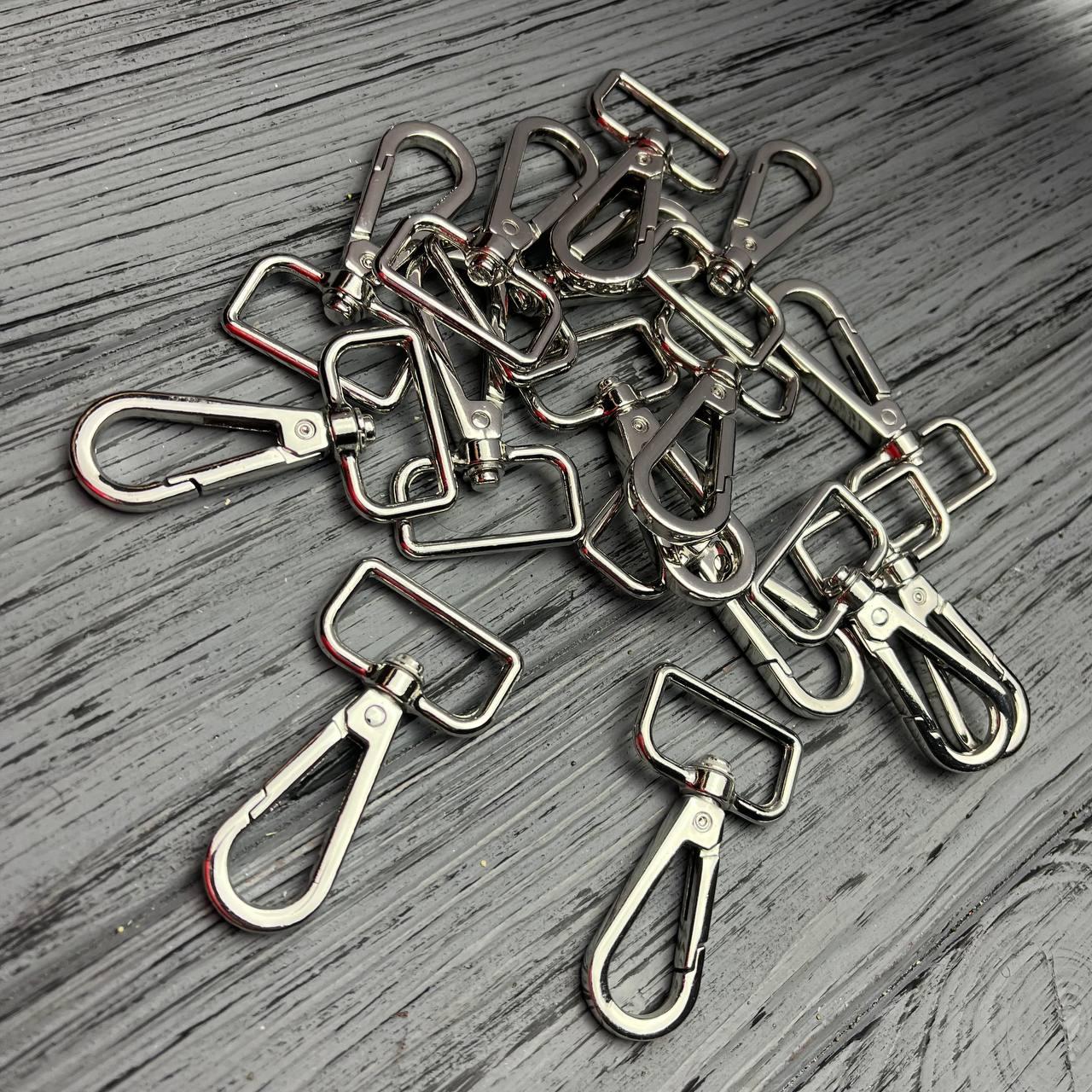 Карабін для сумки DP-70-4 40 мм (Нікель)