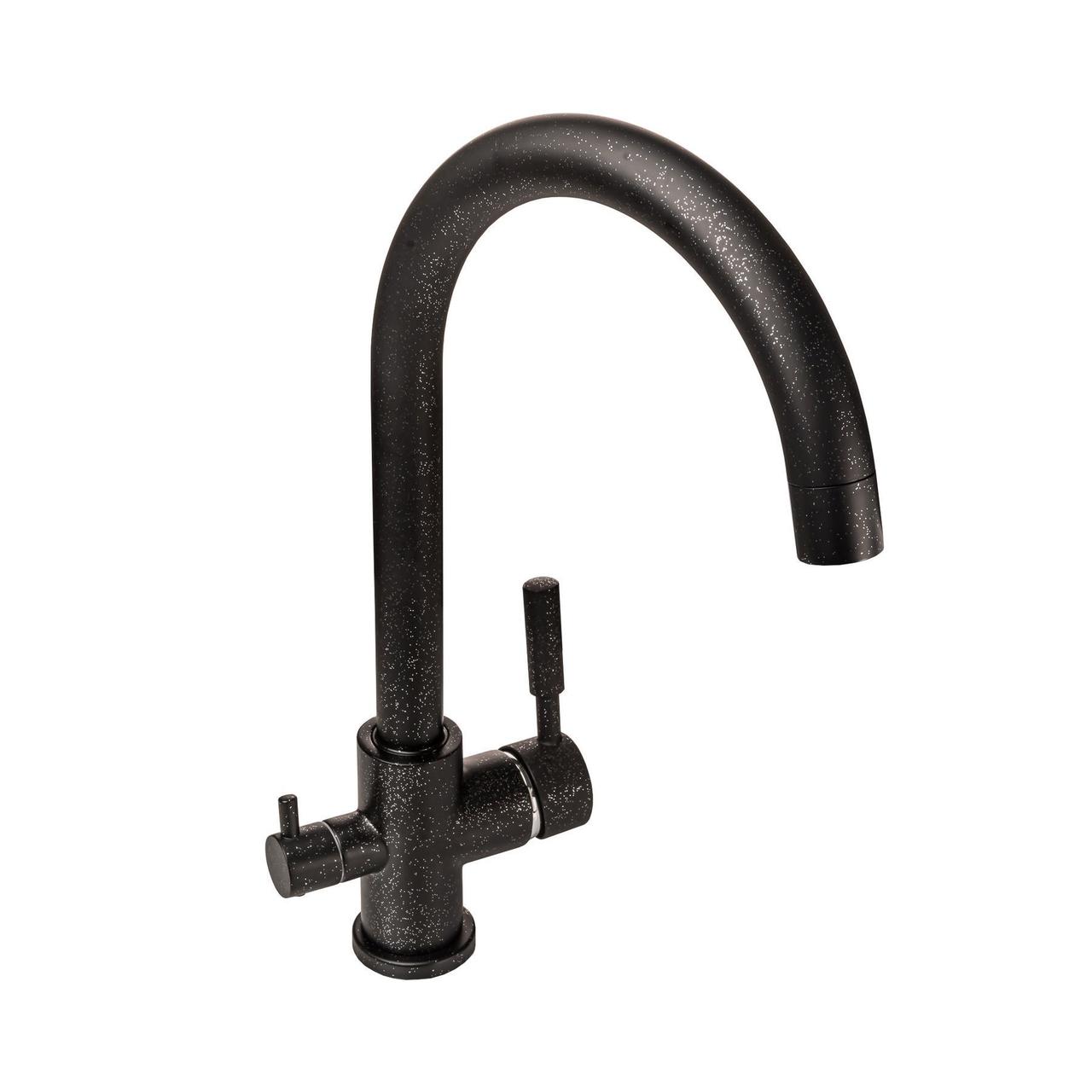 Змішувач для кухні під осмос Globus Lux LAZER GLLR-0333-1-ONIX Зроби це - Vdalo