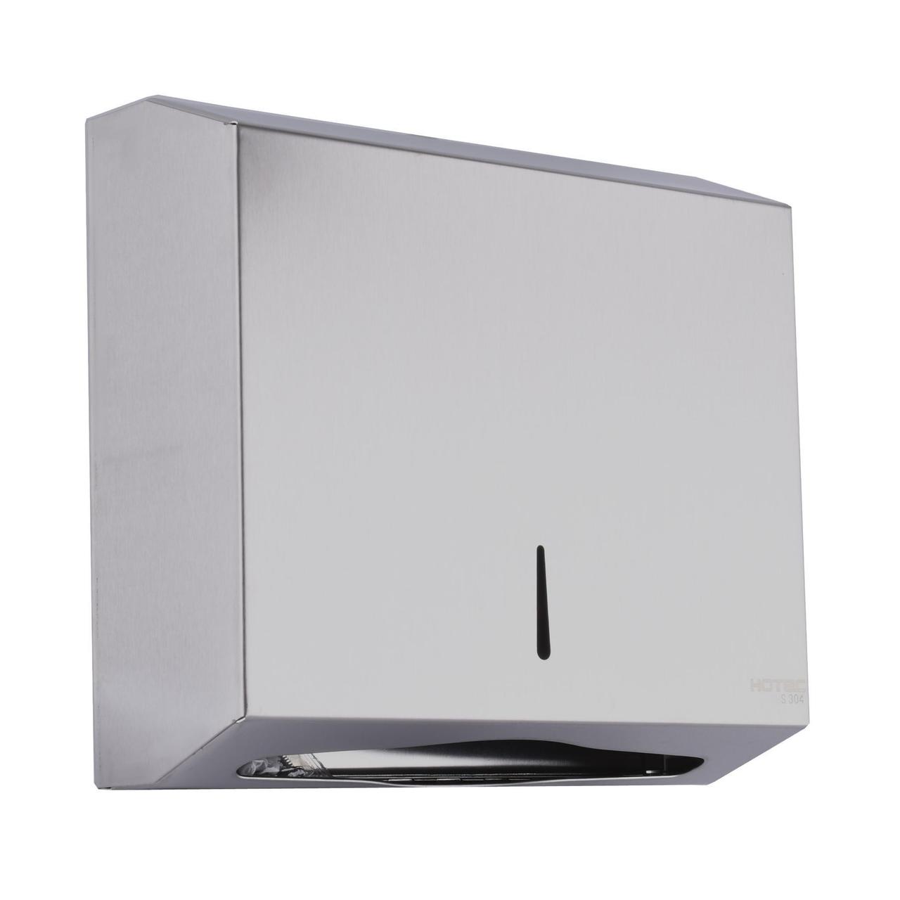 Диспенсер паперових рушників HOTEC 14.102 Stainless Steel Зроби це - Vdalo