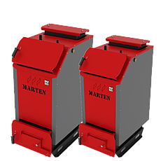 Котел дровяний шахтного типу Marten Master 30 кВт, фото 4