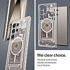 Чохол Spigen Ultra Hybrid Zero One Natural Titanium Metal Ring MagFit для Samsung Galaxy S24 Ultra SM-S928, фото 6