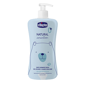 Гель-шампунь Chicco Natural Sensation Без Сліз 500 мл
