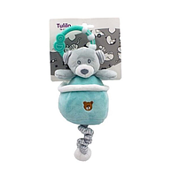 Плюшева іграшка музична підвіска Tulilo Ведмежа М'ятний