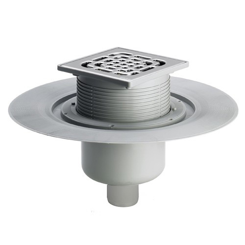 Трап для балконів та терас VIEGA ф50, нерж,вертикальний 557096 (284688) Зроби це - Vdalo