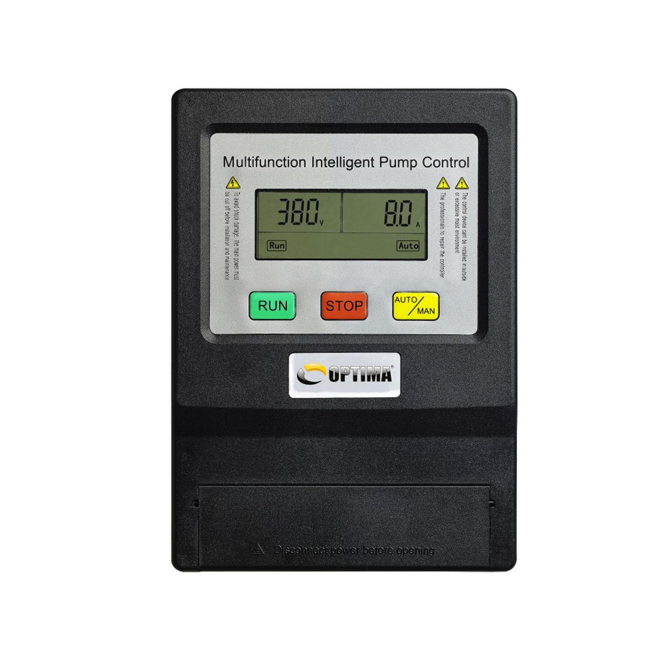 Пульт керування для глибинного трифазного насоса Optima PW-1  5,5 - 7.5 кВт Зроби це - Vdalo