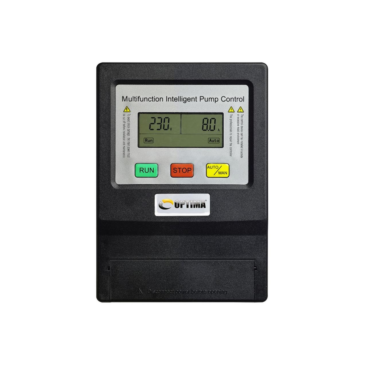Пульт керування для глибинного однофазного насоса Optima PW-1M 0,37-2,2 кВт Зроби це - Vdalo