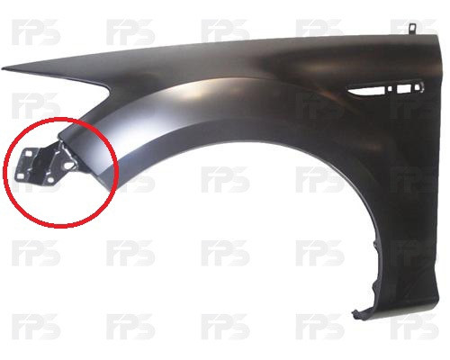 Крило переднє ліве FORD MONDEO 07-10