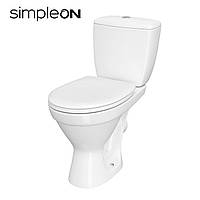 Компакт Cersanit 704 CERSANIA SIMPLEON 011 3/6 з дюропластовою кришкою LIFT Зроби це - Vdalo