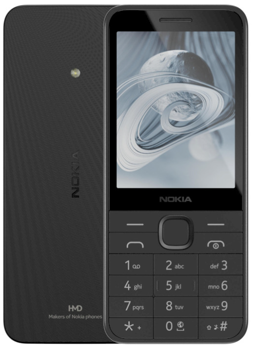Телефон Nokia 215 4G 2024 Black UA