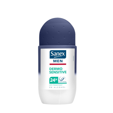 Дезодорант роликовий для чоловіків Sanex Men Dermo Sensitive 50мл