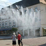 Зволоження повітря на вулиці, на балконі — система туманоутворення для альтанки, кафе стрічка на 11 розпилювачів, фото 9
