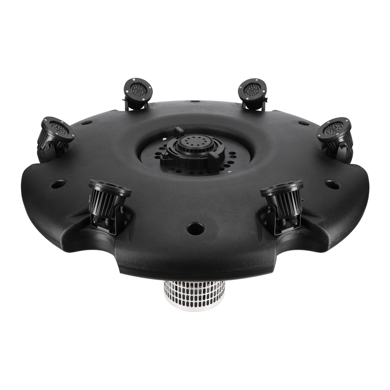 Плаваючий фонтан-аератор Aqua Nova ANFF-55000L6 з 6-ма світильниками