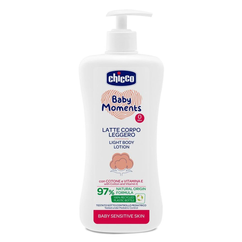 Лосьйон дитячий для тіла Chicco Baby Moments 500 мл