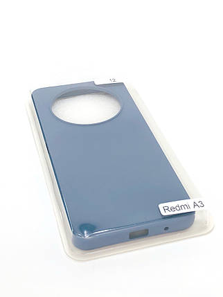 Чохол силіконовий для телефону Xiaomi Redmi A3 Silicone Orig FULL №12 charcoal grey 4you, фото 1