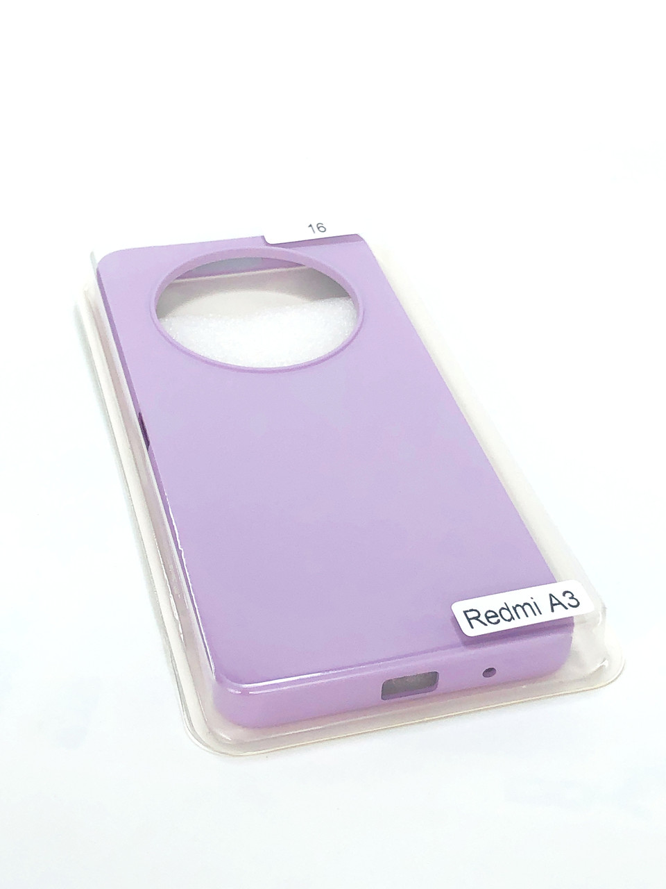Чохол для телефону Xiaomi Redmi A3 Silicone Original FULL №16 Lilac (4you)