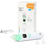 Аспіратор для носа електронний з LCD екраном та мелодіями 1470 BabyOno, фото 2