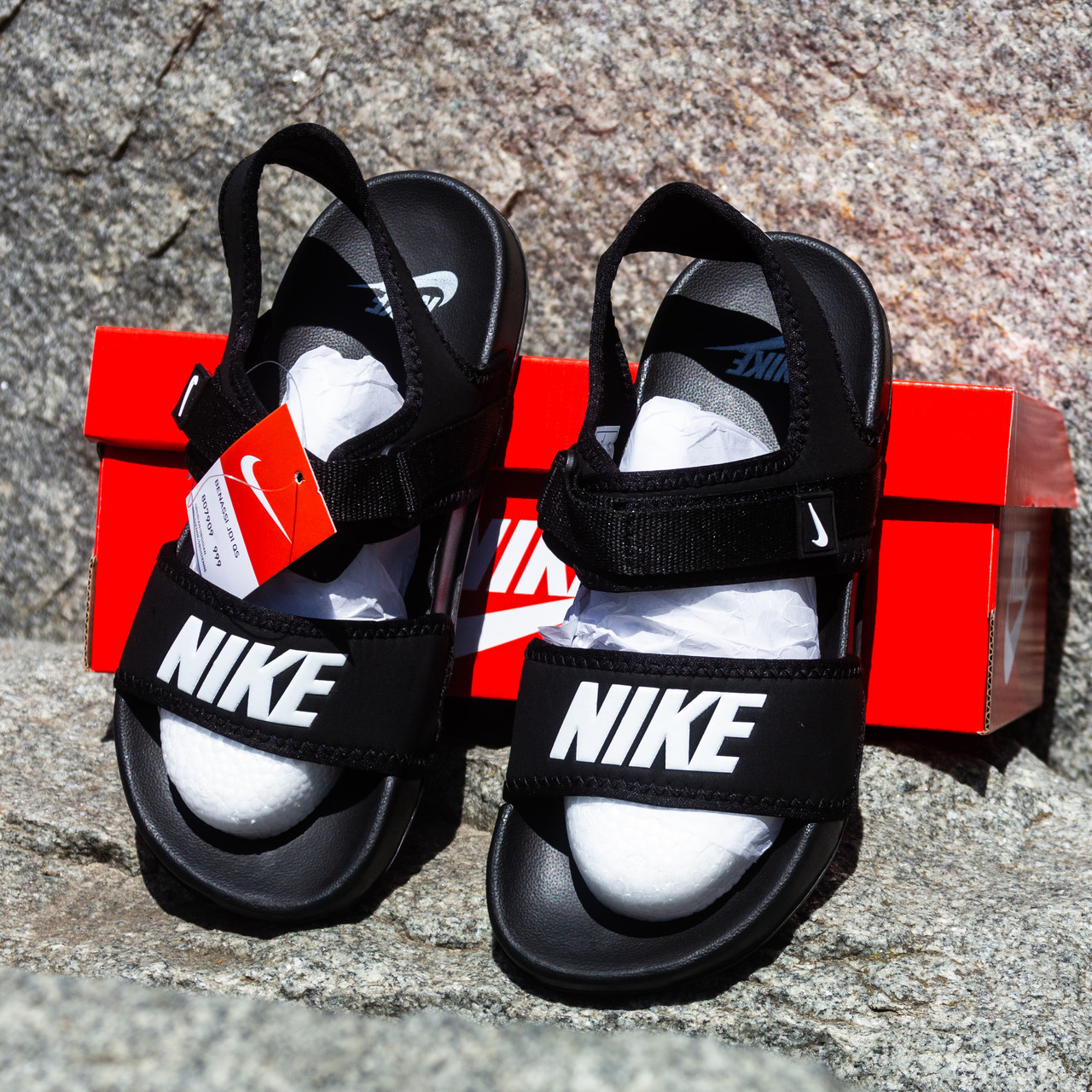 АКЦІЯ! Легкі Чоловічі сандаліі Nike чорні