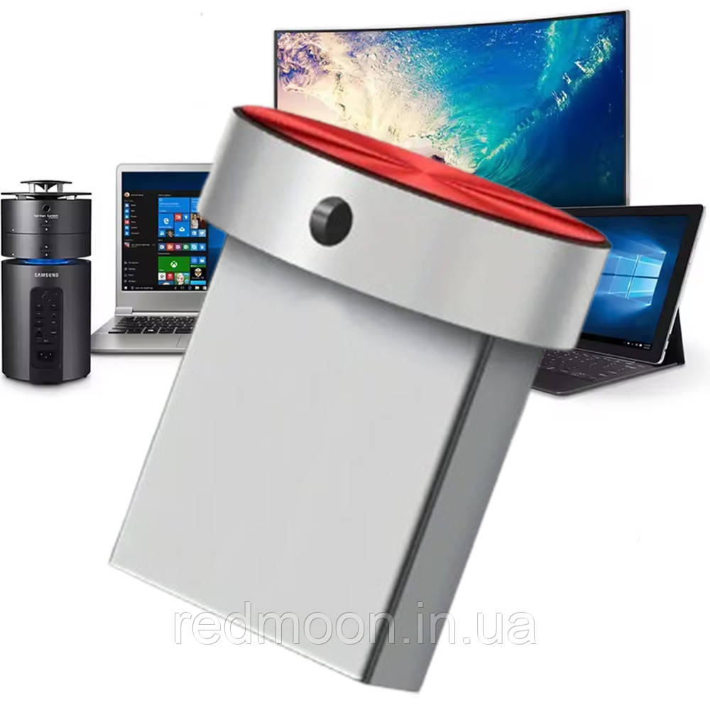 USB флешка кнопка 64GB, USB 2,0 Jaster / Юсб накопичувач / Флешка для ноутбука і ПК / Флешка брелок, фото 1