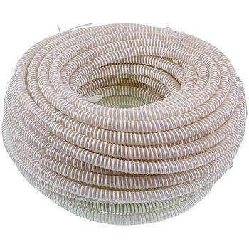 Труба дренажна гофрована ПВХ D=16mm (5/8'') для кондиціонера (продаж кратний 5 м)