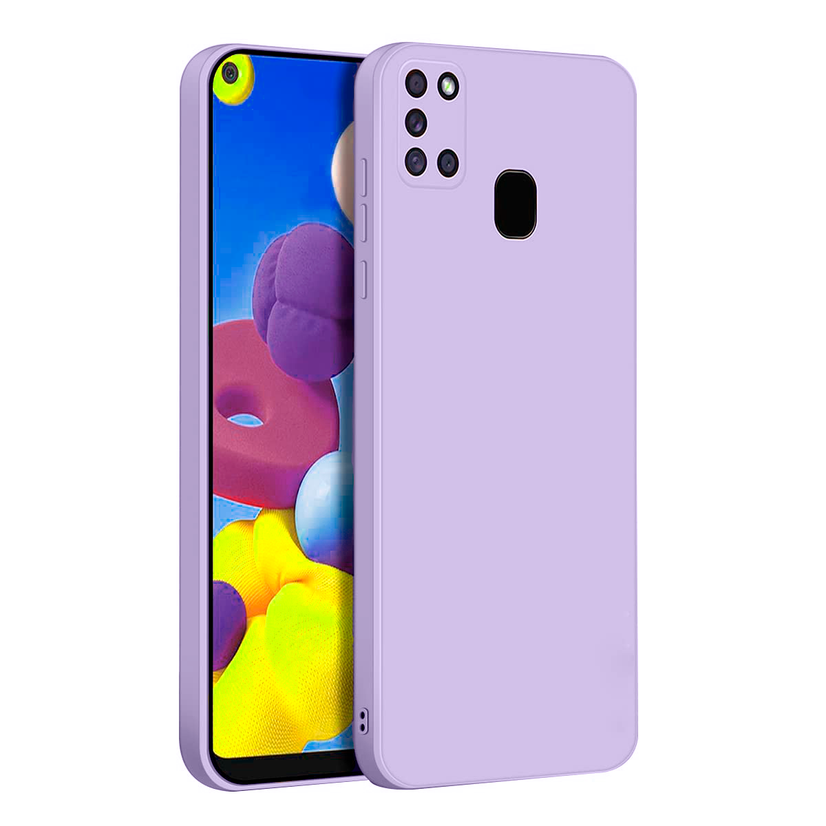 Чохол силіконовий SLIM для Samsung M31 Purple зк кб