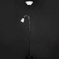 Торшер підлоговий на дві лампи SWT-3940 BK