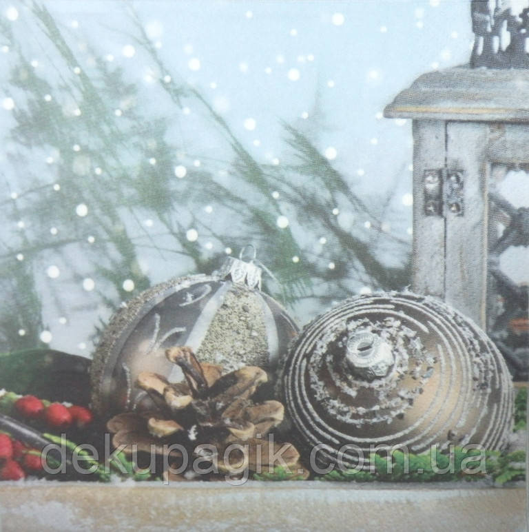 Серветка для декупажу 33х33см, НГК-11, фото 1