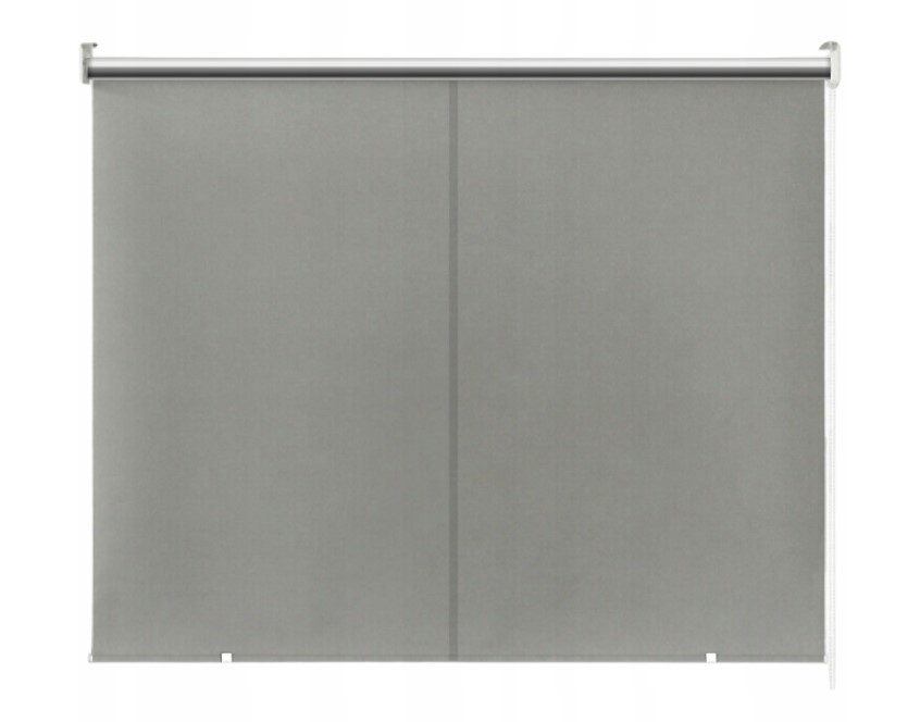 Маркиза штора вертикальна для балкона GoGarden 235 х 150 см водонепроникна Сіра, фото 1